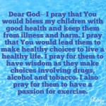 31 Days of Praying for Your Children at www.favoredmom.com