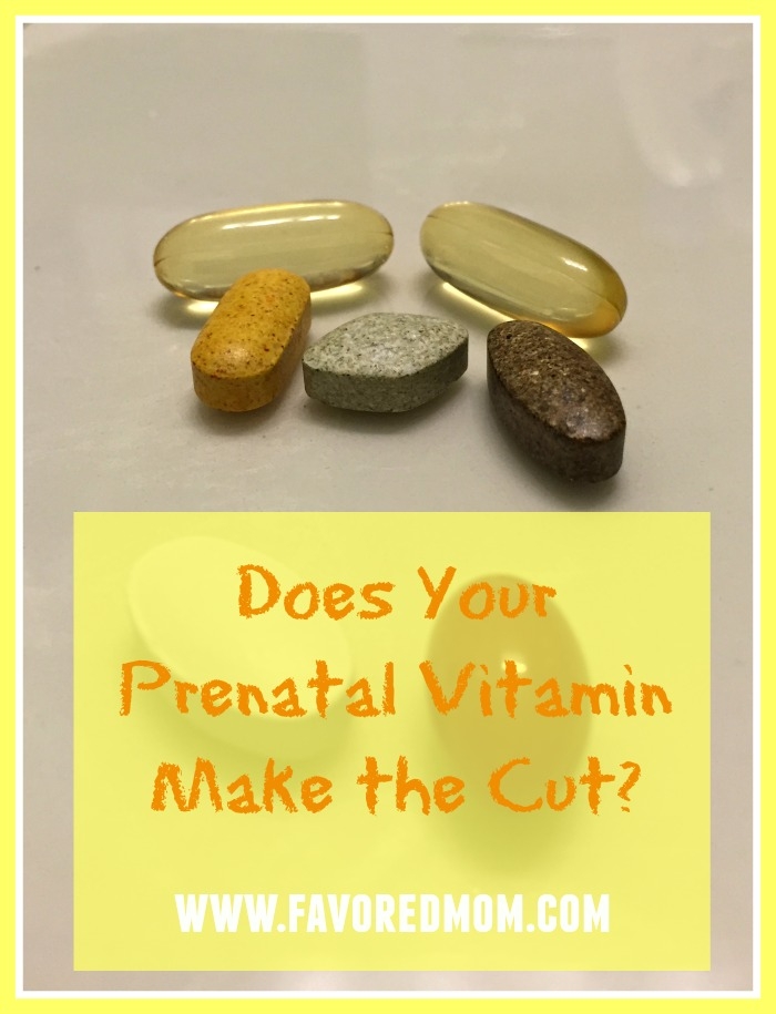 Does Your Prenatal Vitamin Make the Cut?