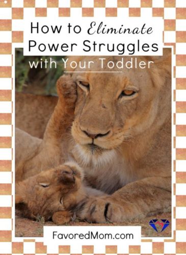 How to Eliminate Power Struggles With Your Toddler | FavoredMom.com