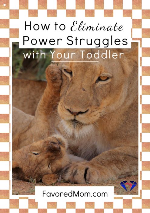 How to Eliminate Power Struggles With Your Toddler | FavoredMom.com