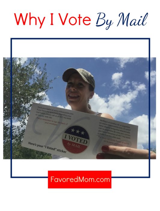 Why I Vote By Mail | FavoredMom.com